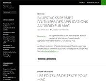 Tablet Screenshot of pomme-c.com